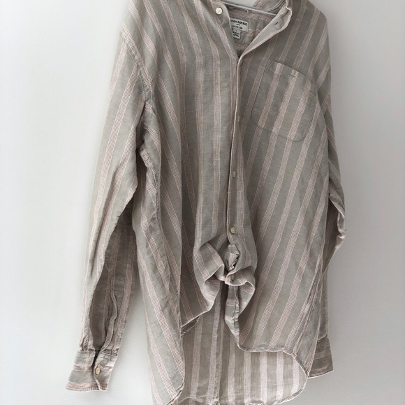Banana Republic Tops - 3/$50 Oat Linen Short Sleeve Blouse